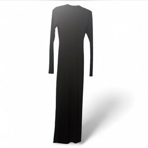 Elegant Black Long Sleeve       “Fashion Nova” Dress